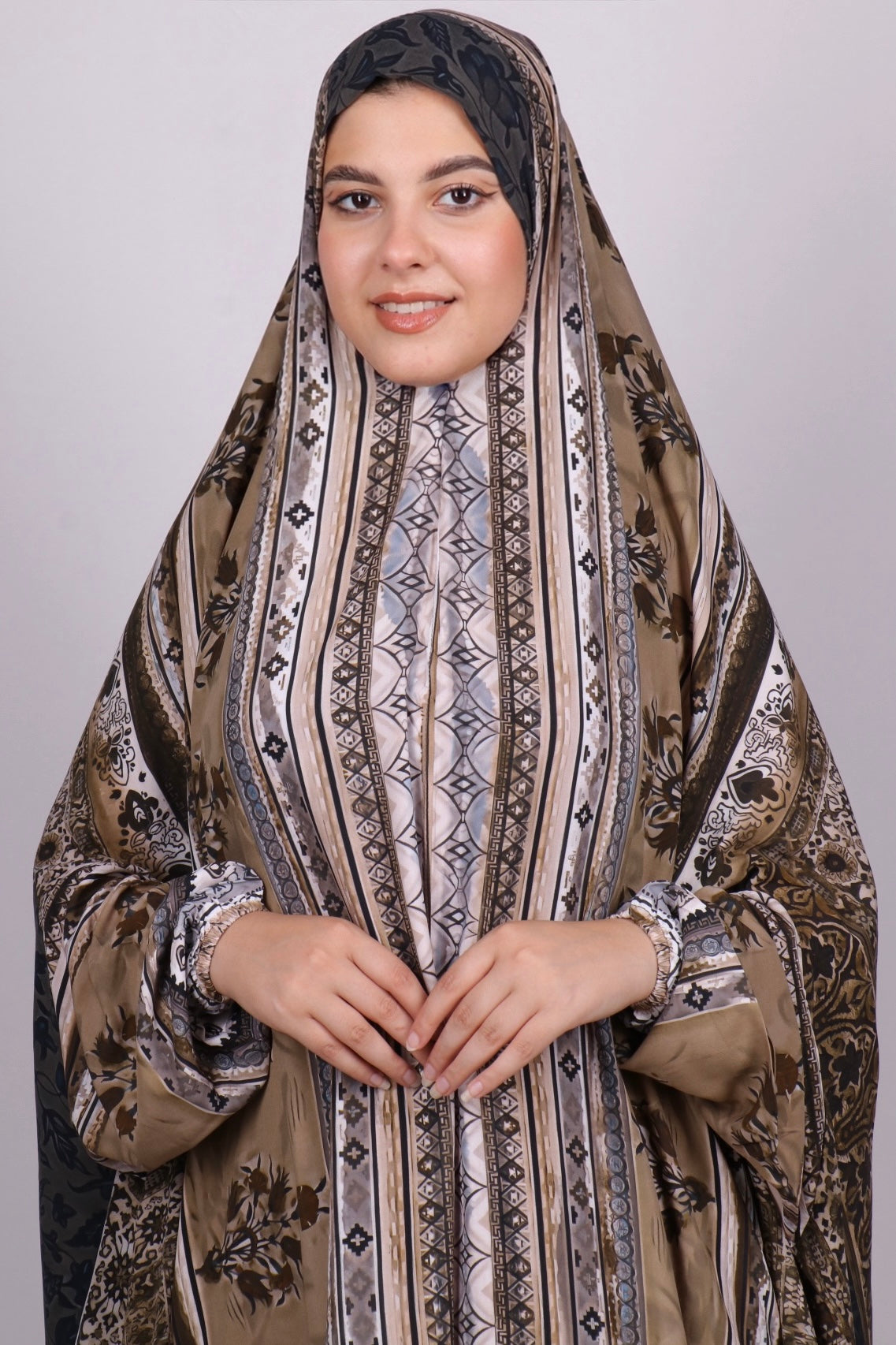 Full Khimar Esdal with border