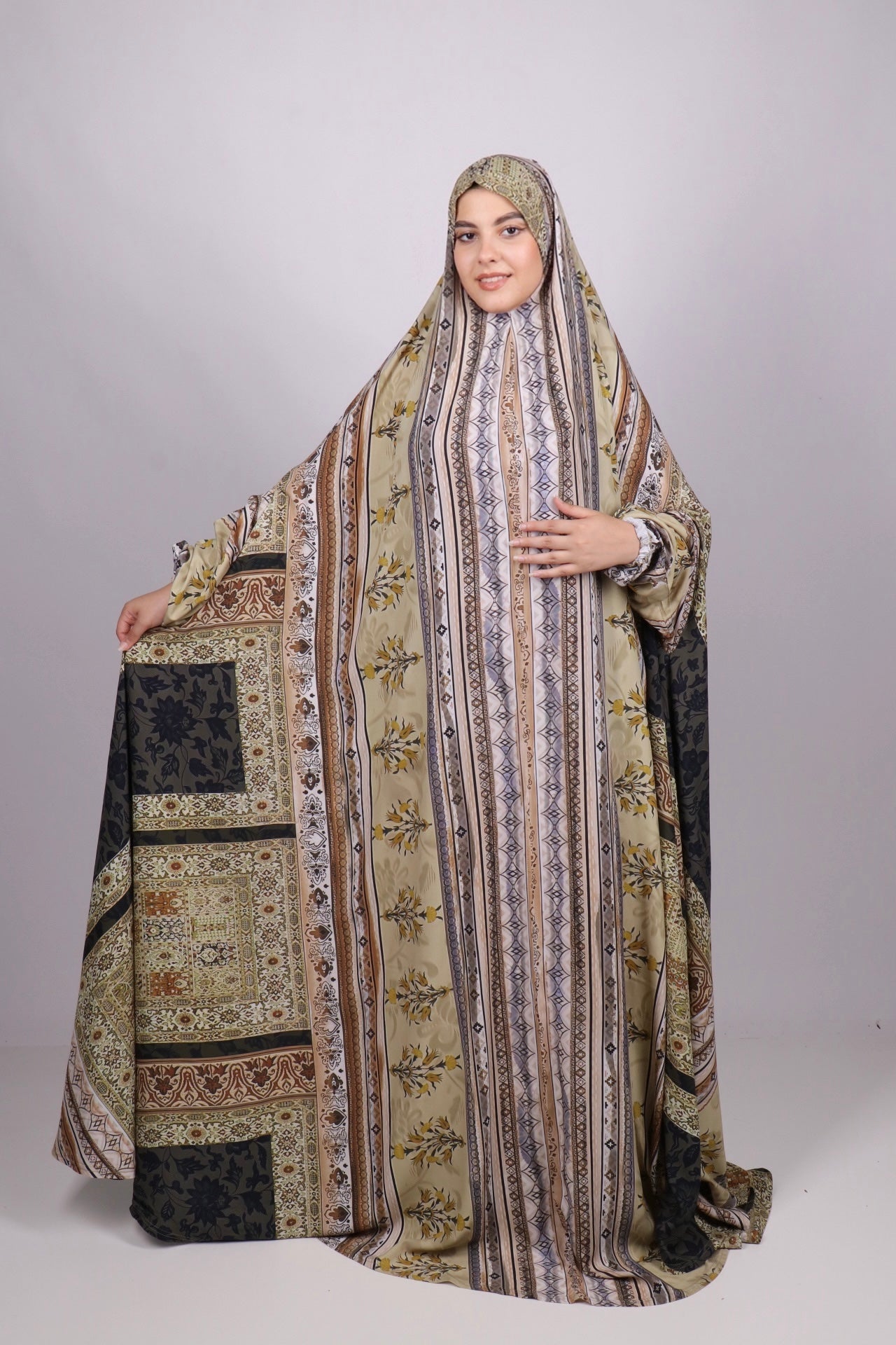 اسدال خمار كامل كنار