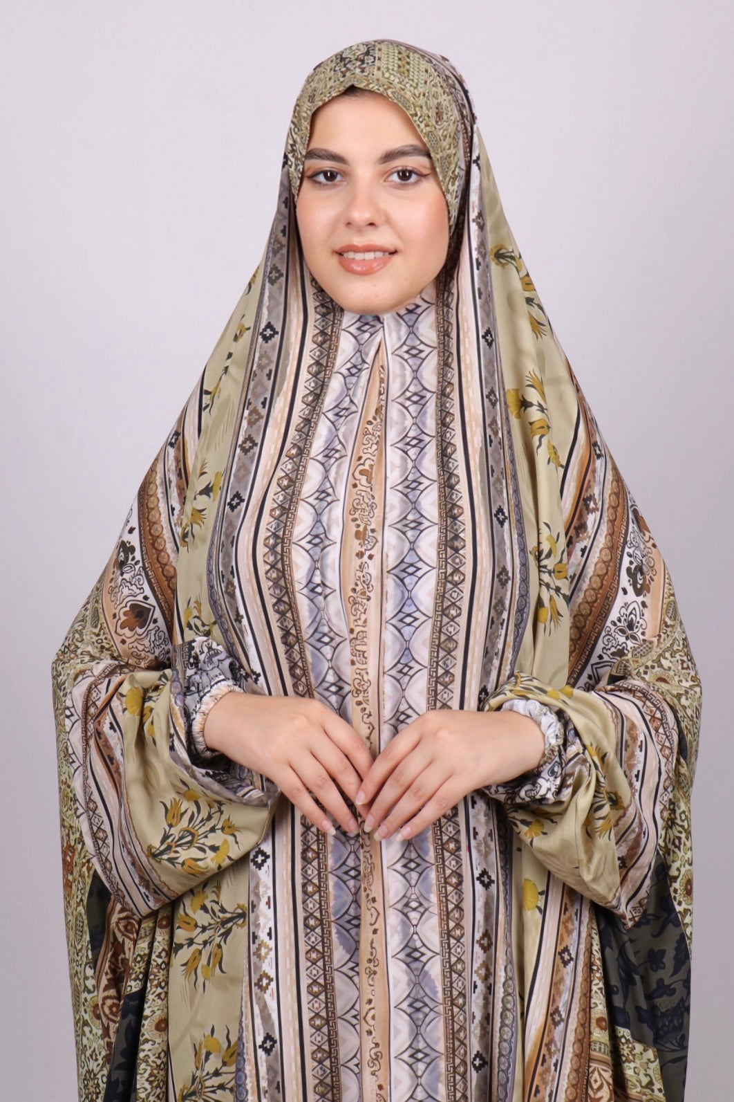 Full Khimar Esdal with border