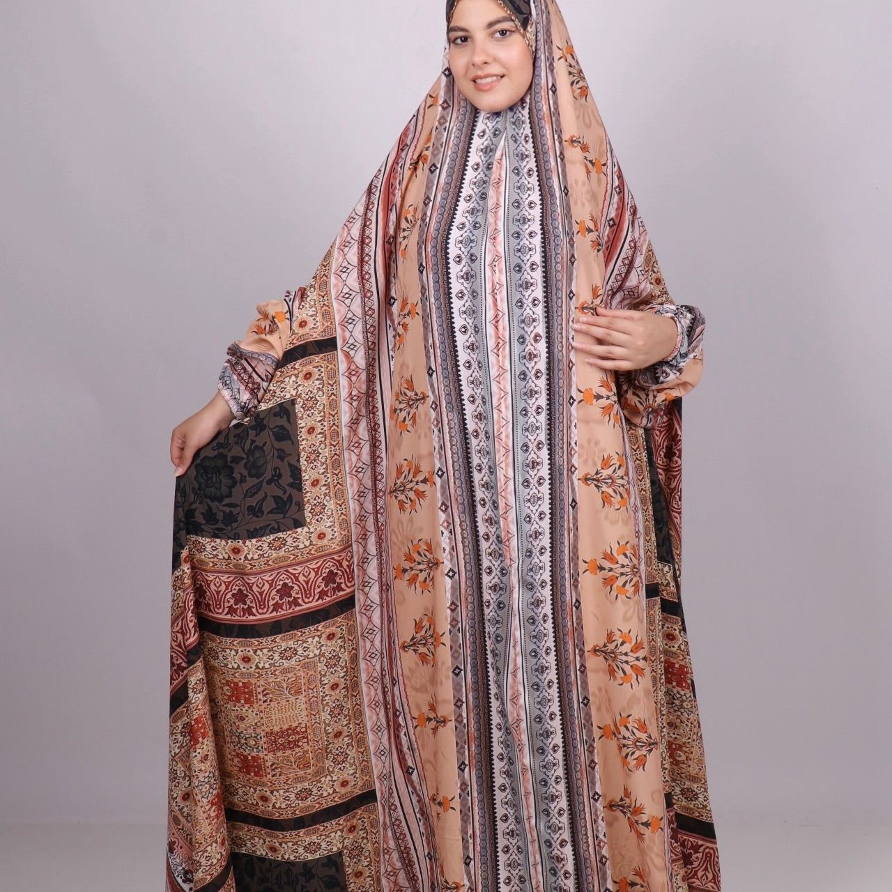 Full Khimar Esdal with border