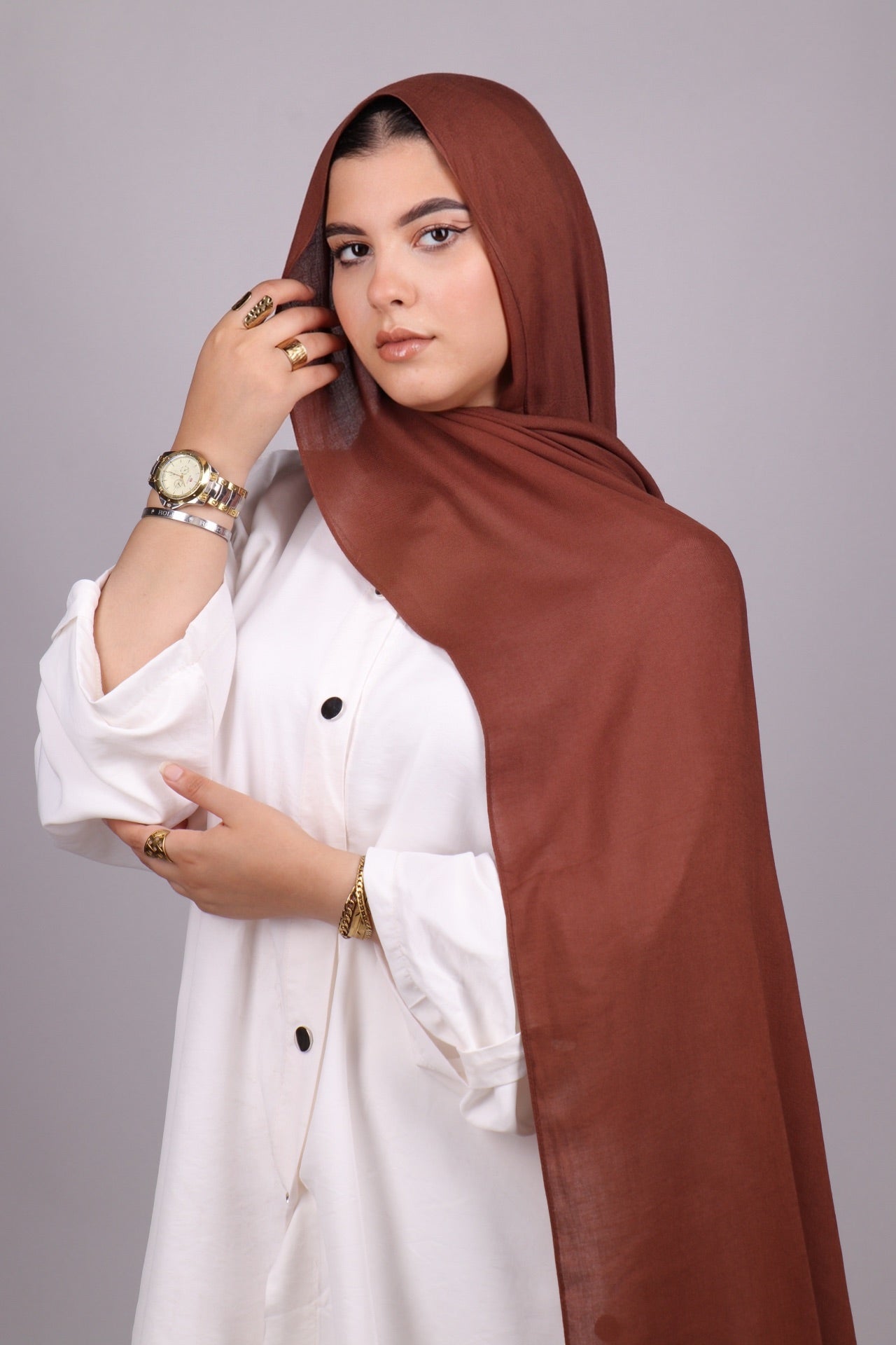 طرحه قطن مودال ساده