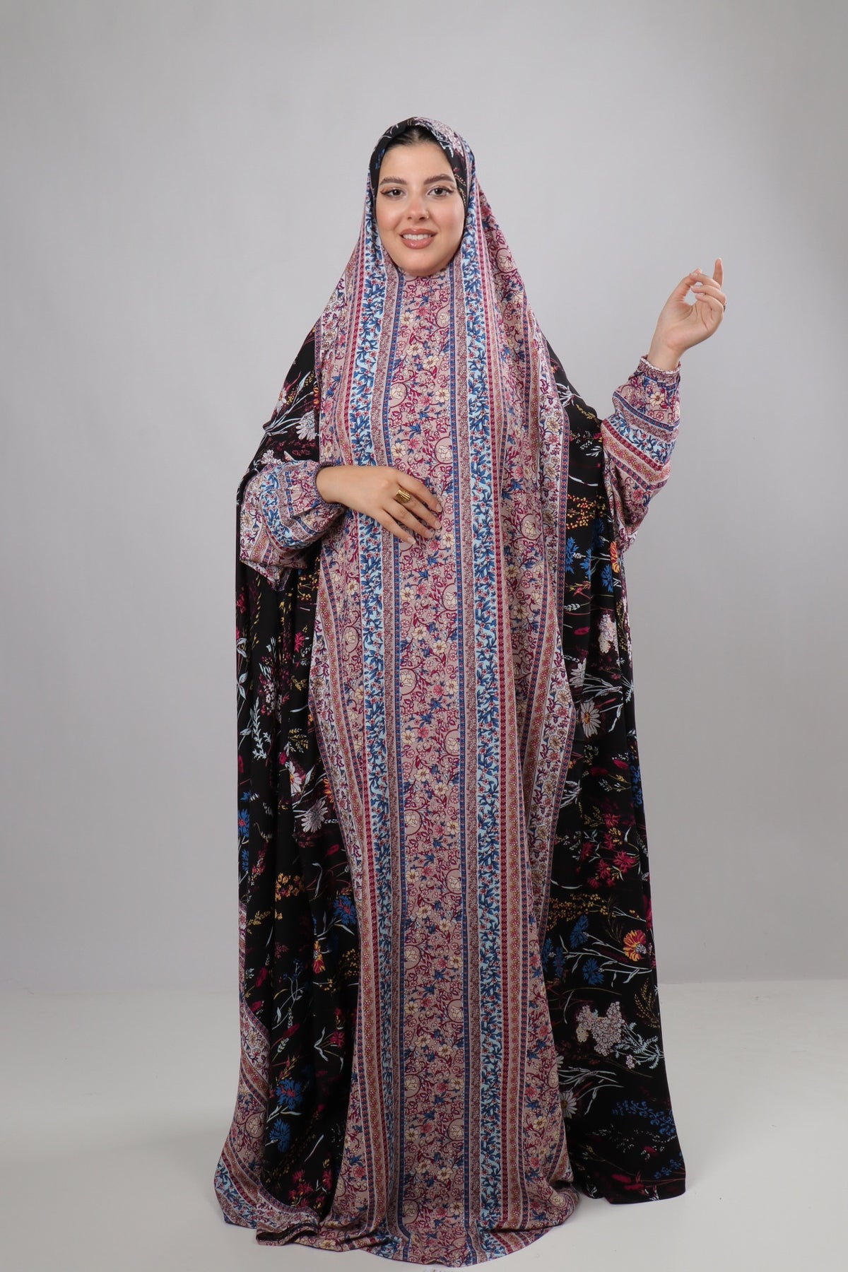 اسدال خمار كامل كنار