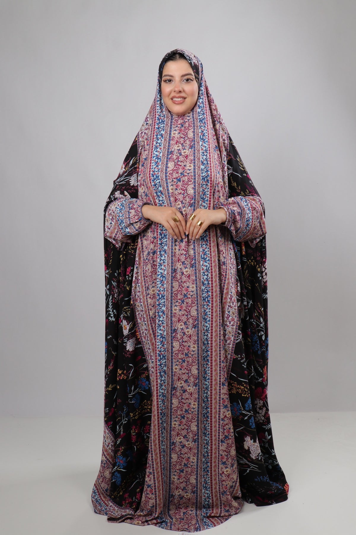 اسدال خمار كامل كنار