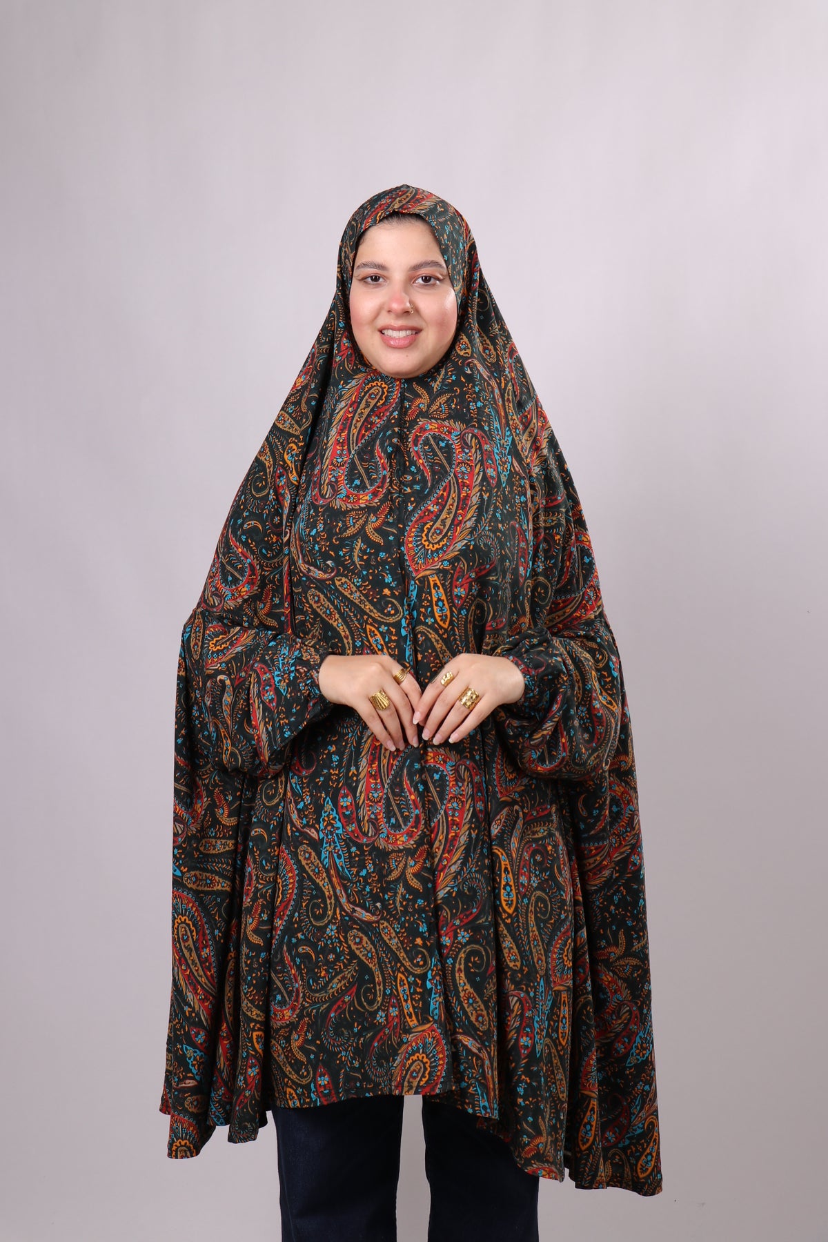 خمار صلاة مشجر