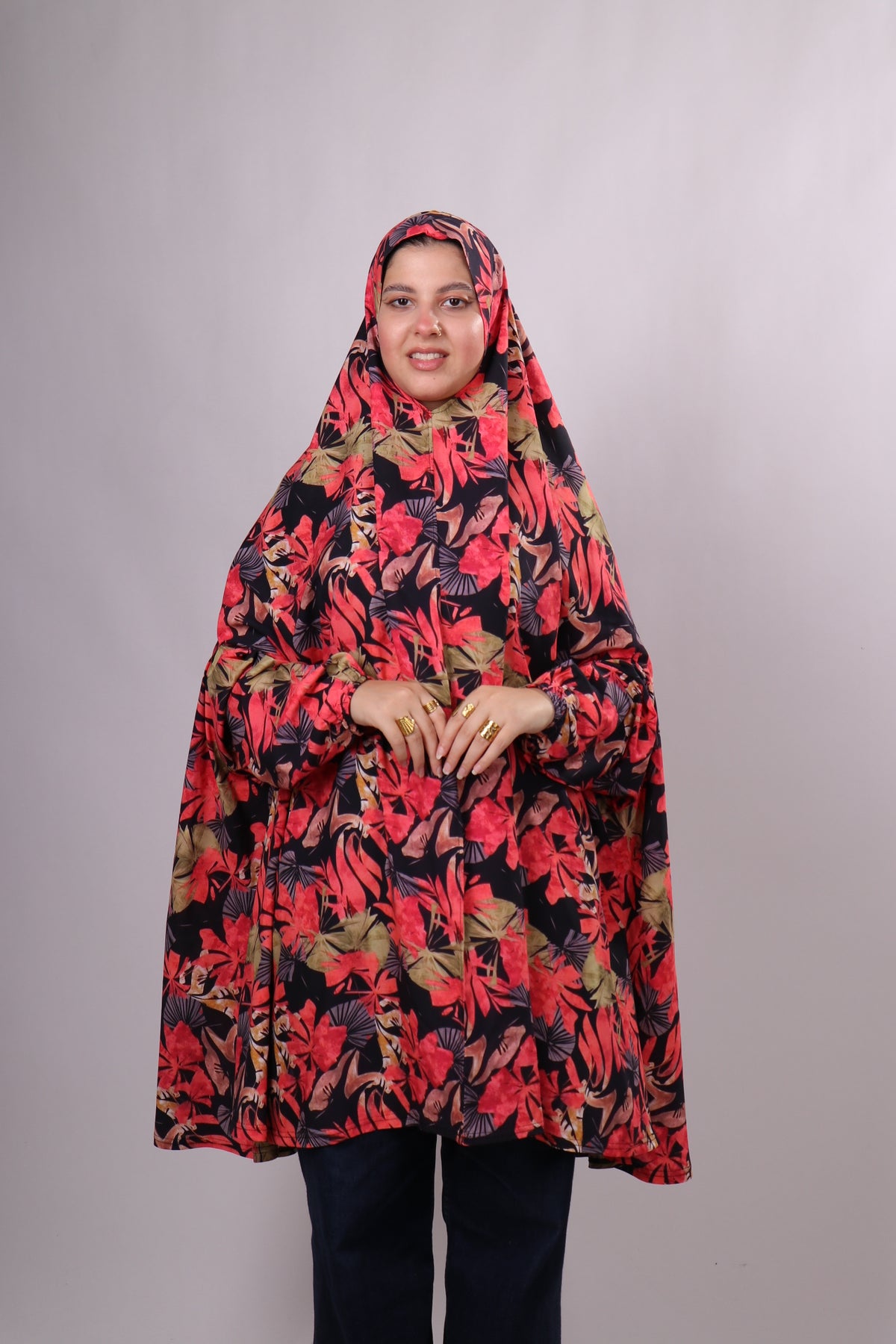 خمار صلاة مشجر