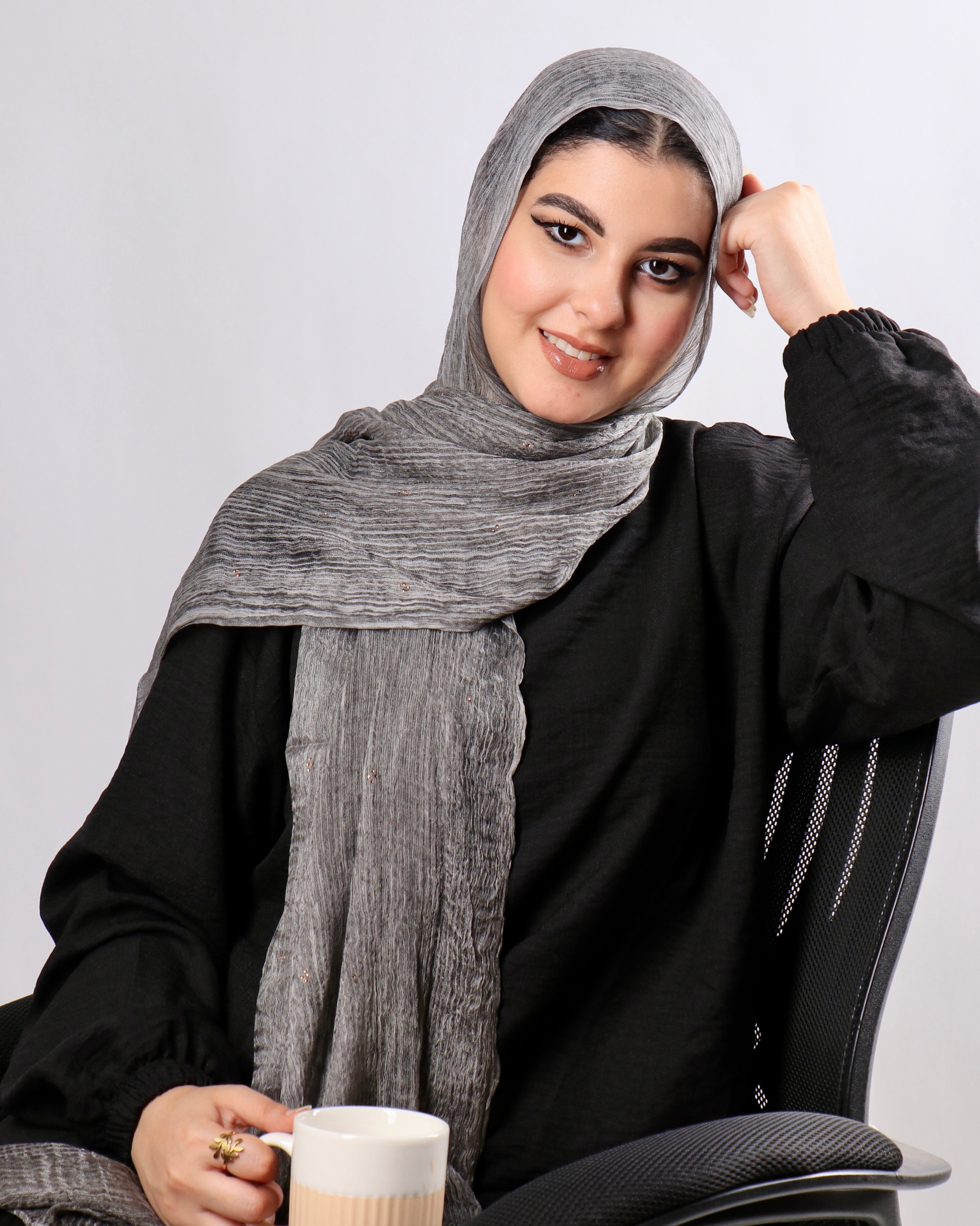 طرحه شيفون تايلاندى استرس