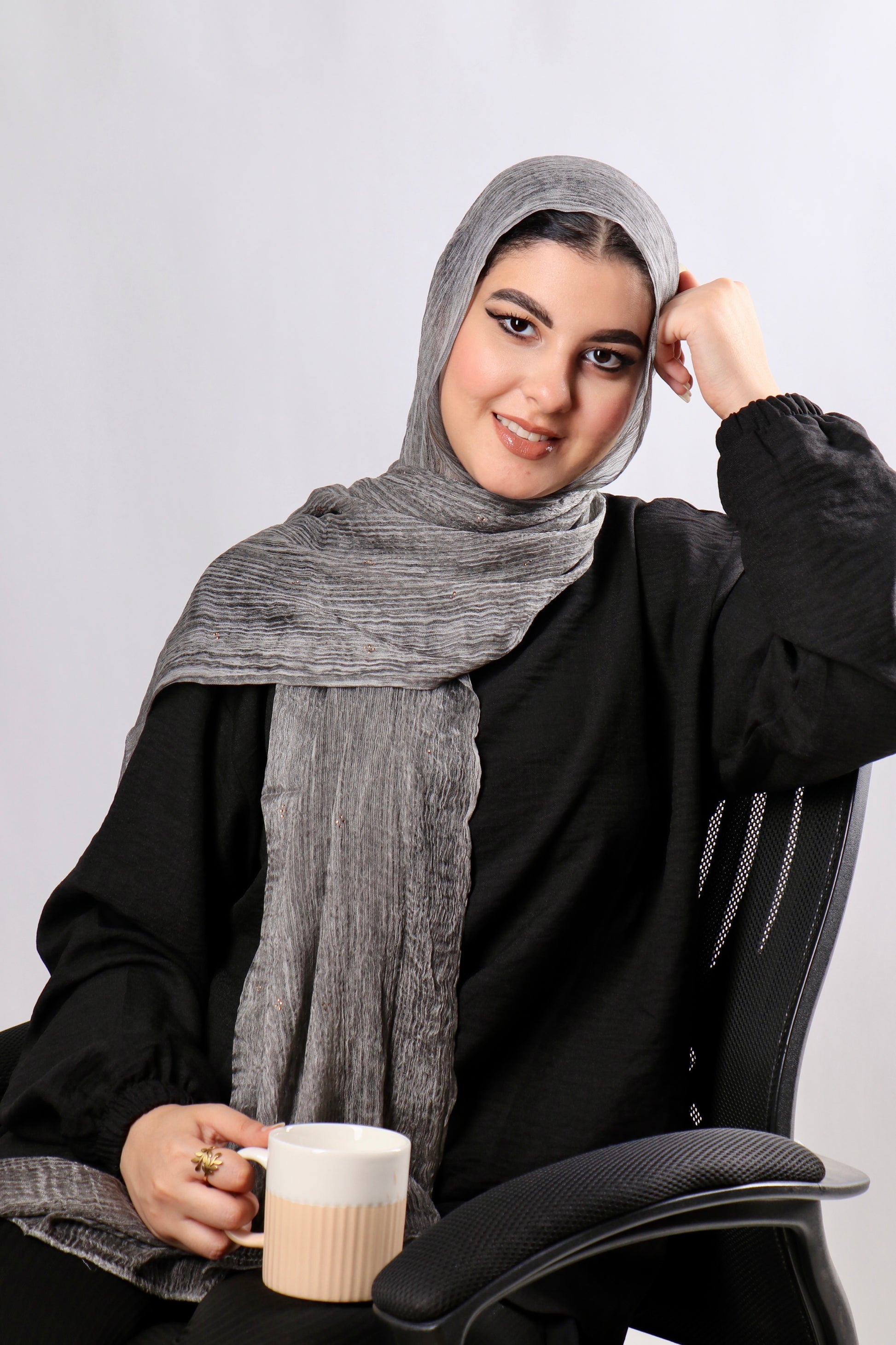 طرحه شيفون تايلاندى استرس