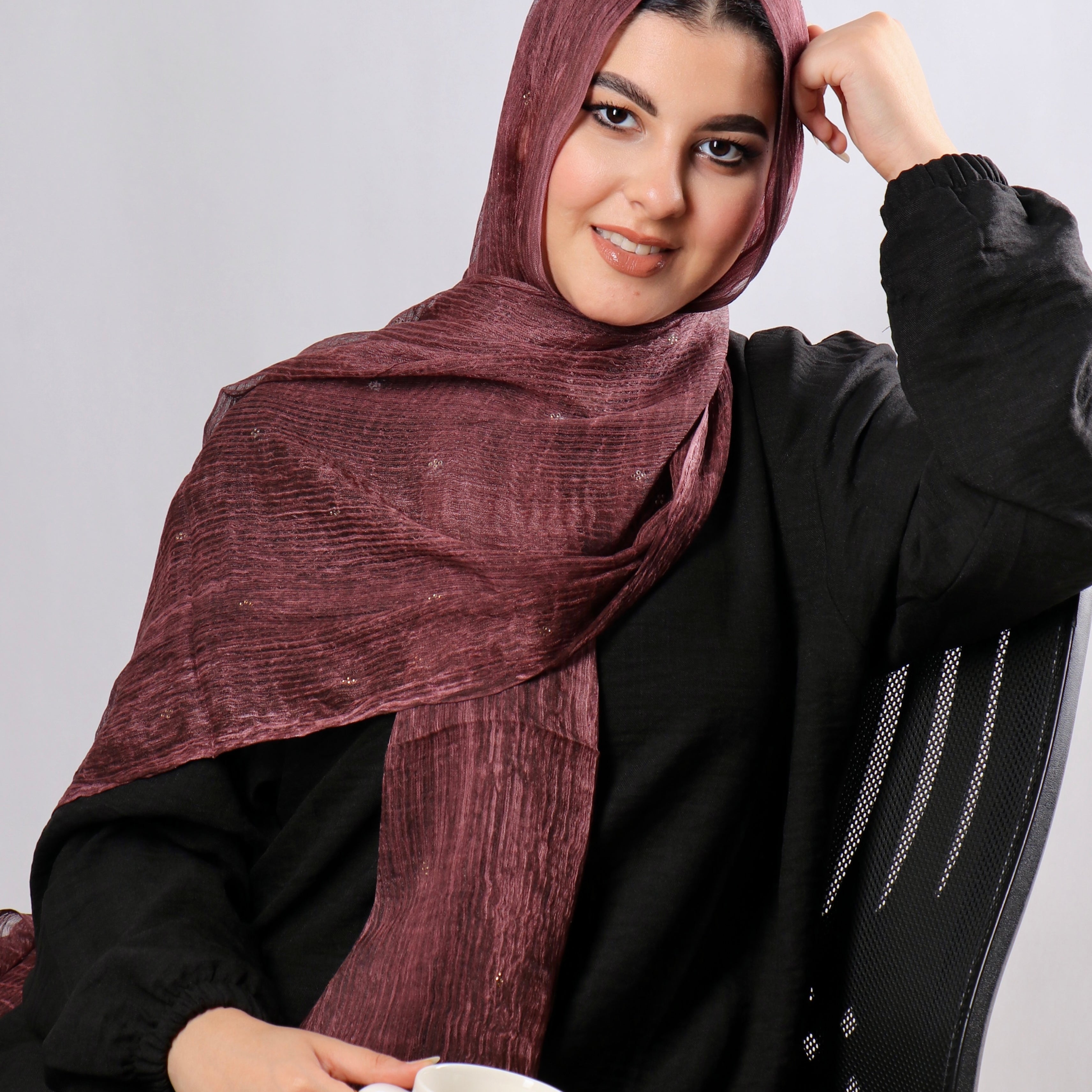 طرحه شيفون تايلاندى استرس