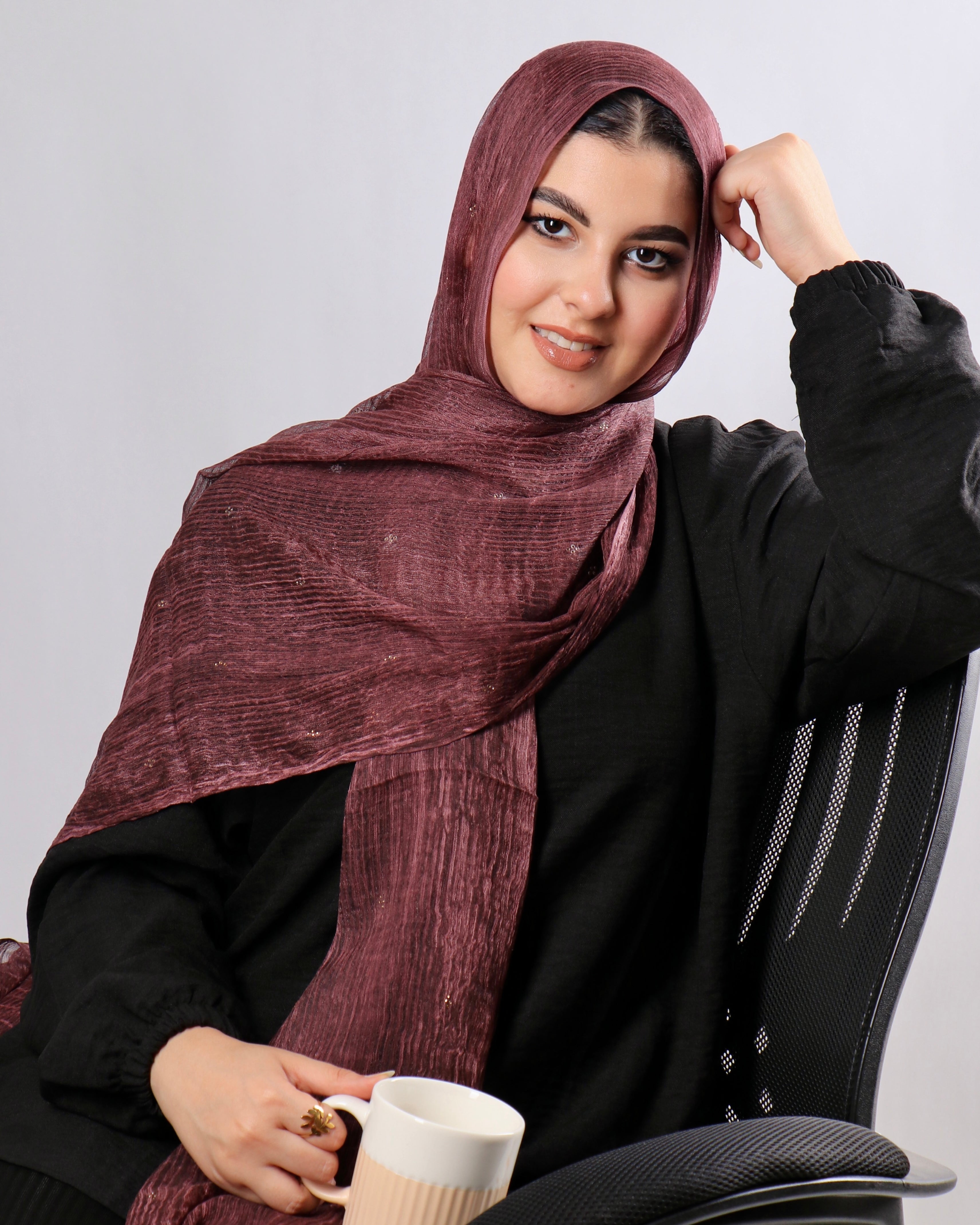 طرحه شيفون تايلاندى استرس
