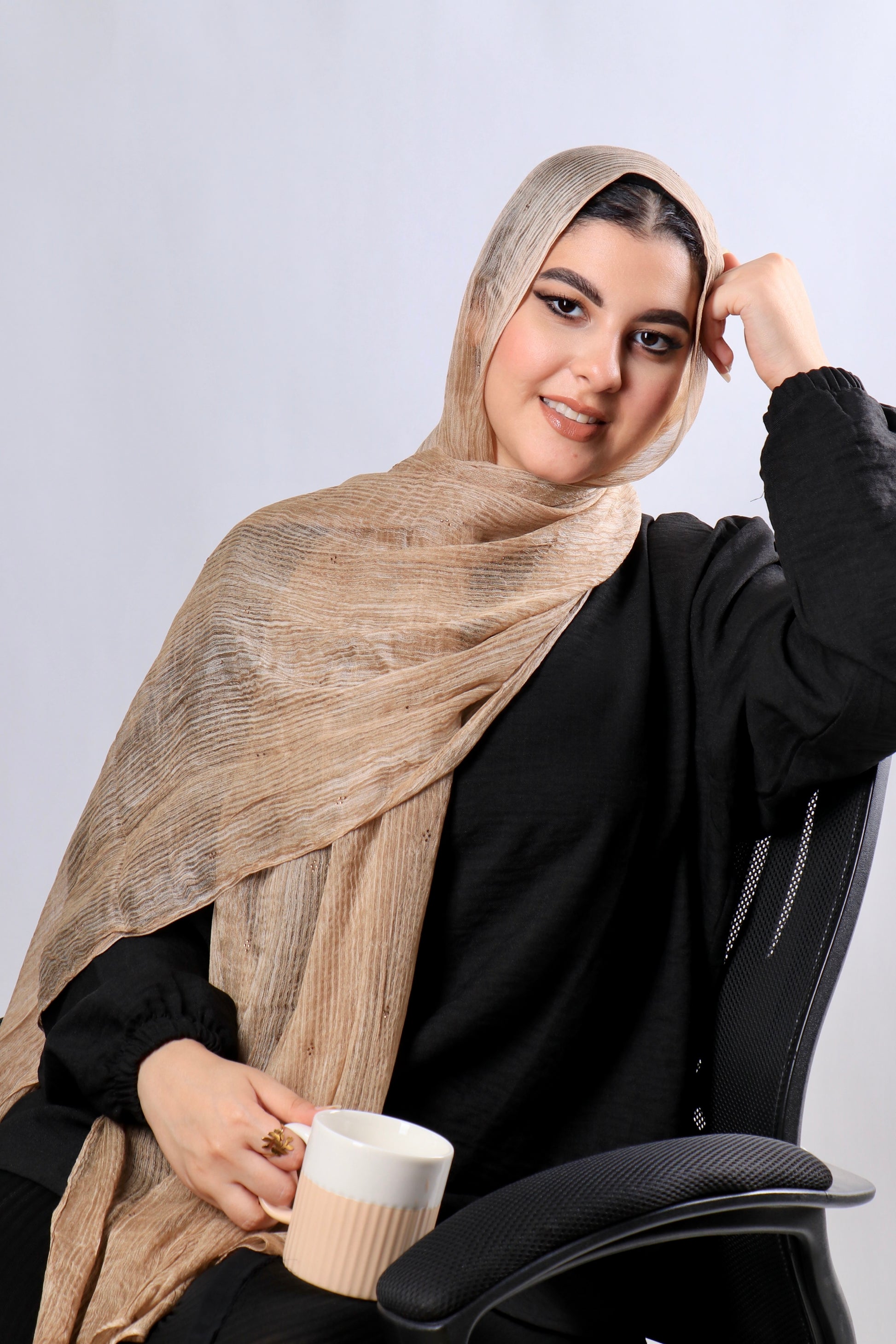 طرحه شيفون تايلاندى استرس