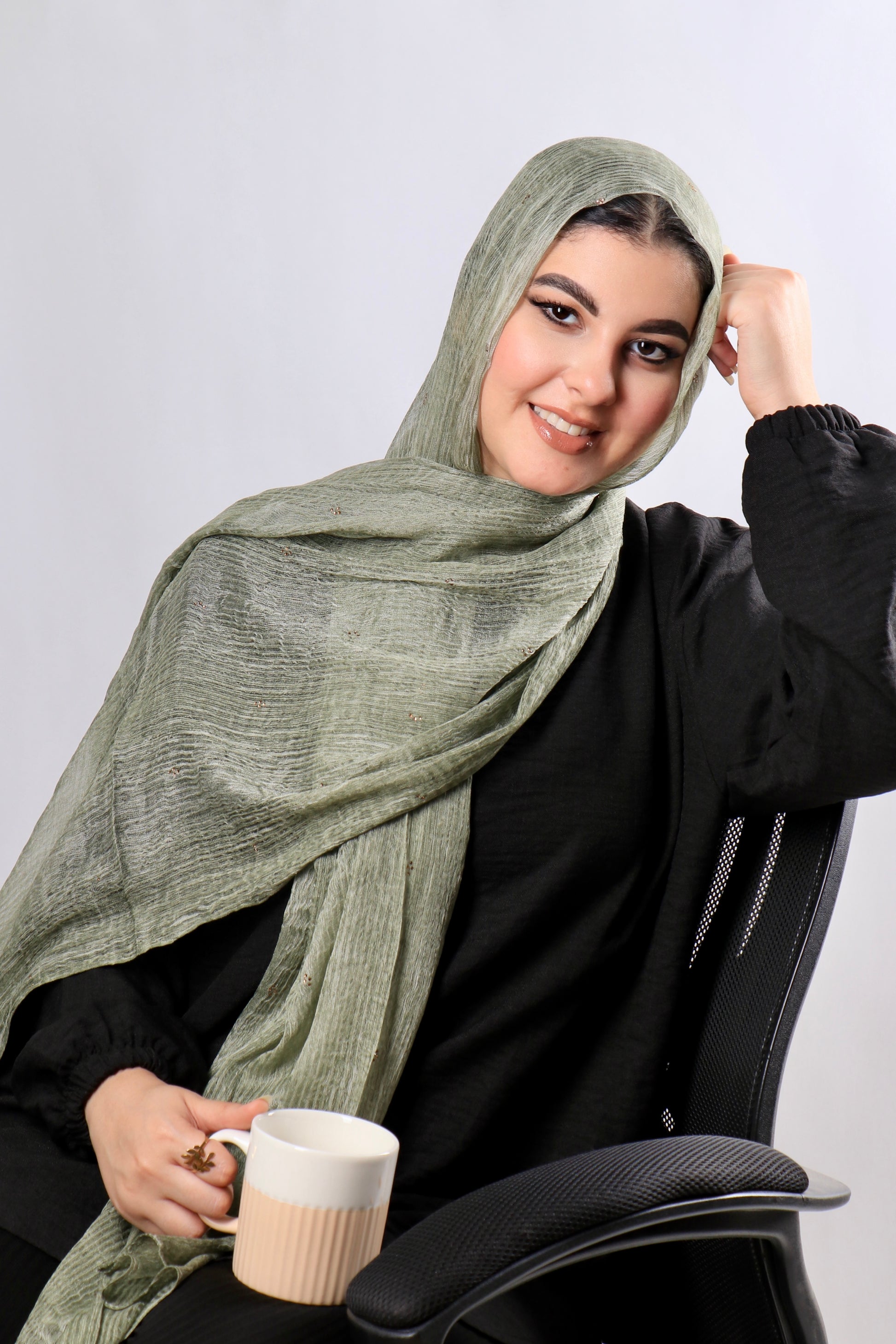طرحه شيفون تايلاندى استرس