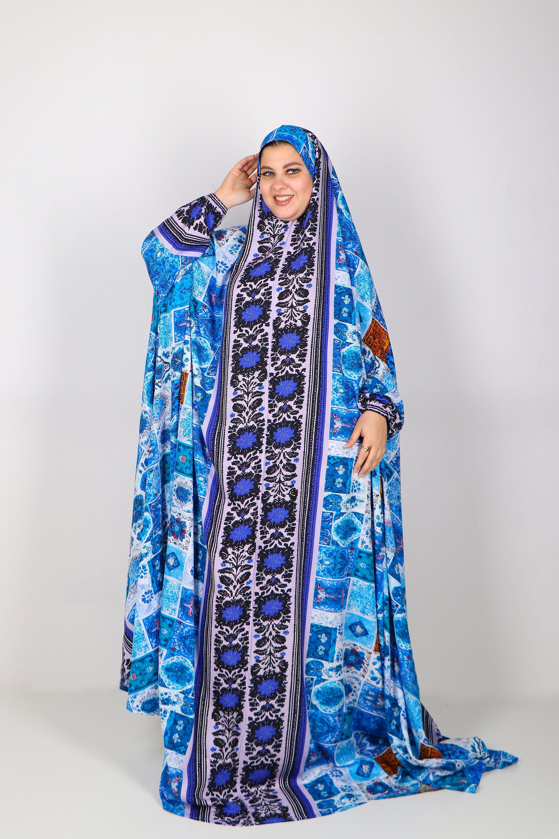 اسدال خمار كامل كنار