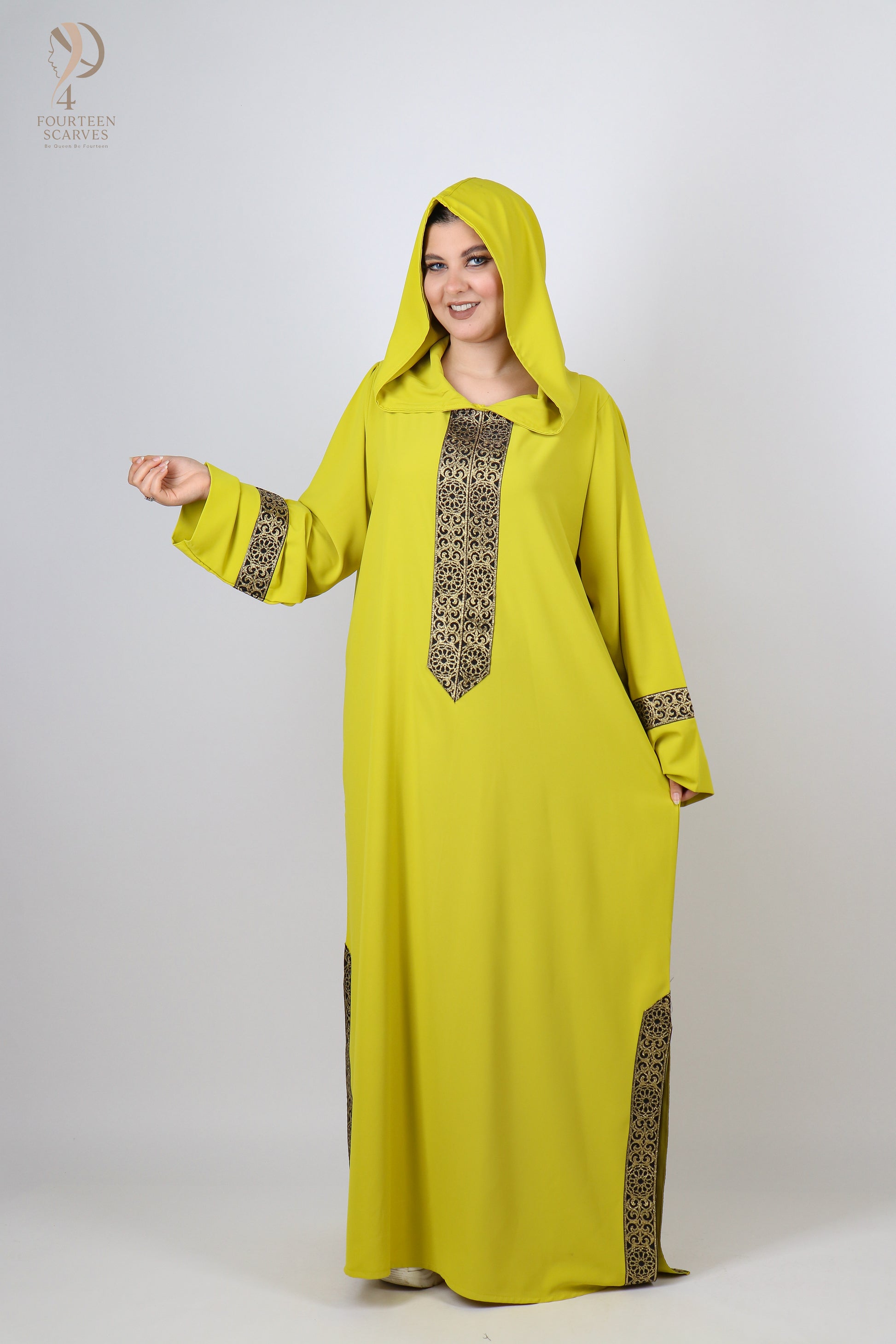 عبايه كابيشون عربى