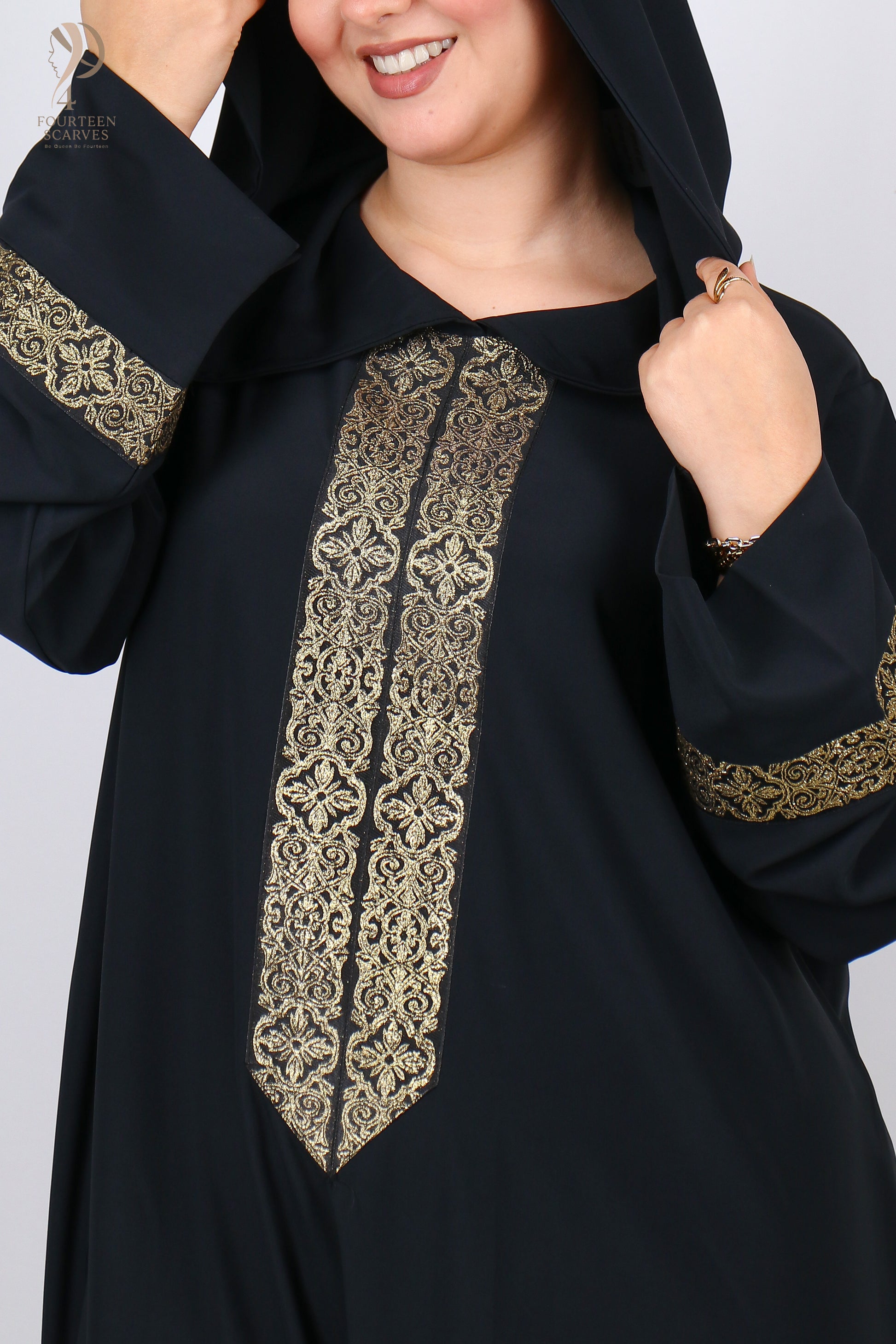 عبايه كابيشون عربى