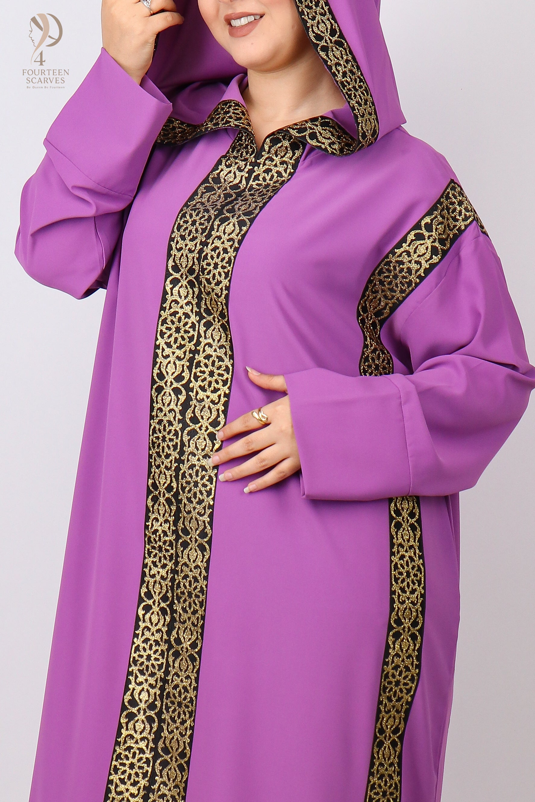 عبايه مغربى 6 شريط
